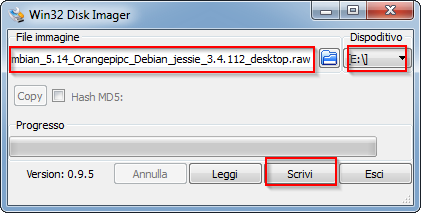 Win32 Disk ImagerIta